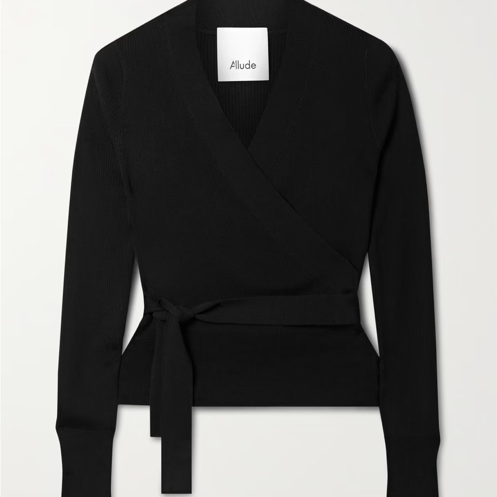 Allude Wrap Cardigan